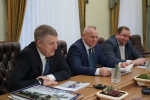Александр Богомаз встретился с учредителем «Термотрон-Завод» Георгием Абушенко