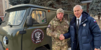 Депутат Госдумы Матыцин подарил бригаде «БАРС-Брянск» новенький УАЗ - Российская Нива