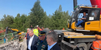 Глава региона Александр Богомаз проинформировал о ходе работ, ведущихся на месте происшествия в Выгоничском районе - Российская Нива