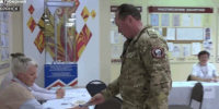 Четко по-военному на своем участке проголосовал командир «БАРС-Брянск» Сергей Антошин - Российская Нива